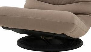 Fotel podłogowy obrotowy jasnobrązowy HEMI