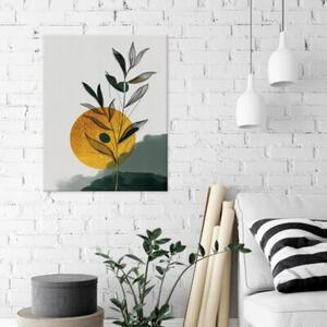 Obraz Na Płótnie Liście Zielony Do Sypialni Salonu 30x40