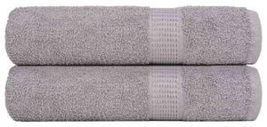 Ręczniki do rąk frogn 2 szt. szare 50x100 cm 360 g/m²