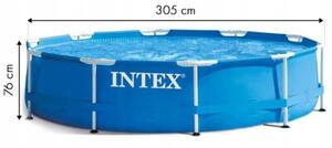 Basen Stelażowy Okrągły INTEX 28200NP 305x76 cm 4 485L model 2026