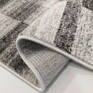 Szary nowoczesny dywan w kafelki - Sengalo 6X