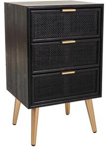 Szafka nocna z drewna Cayetana Shelfy