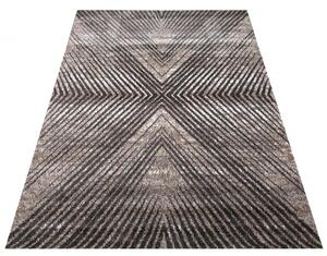 Brązowy prostokątny dywan do kuchni - Noveros 7X