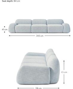 Sofa modułowa (4-osobowa) Bouclé Wolke