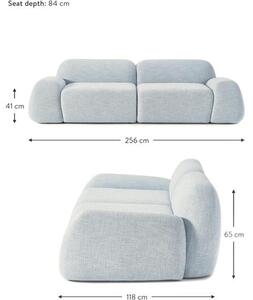 Sofa modułowa (3-osobowa) Bouclé Wolke