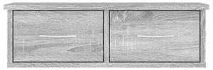 Szafka ścienna, szary dąb sonoma, 60x26x18,5 cm