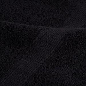 Ręczniki premium solund, 2 szt., czarne, 70x140 cm, 600 g/cm²