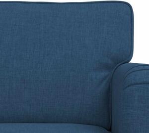 ModuÅowa sofa nowoczesna w kolorze niebieskim z ergonomicznym designem