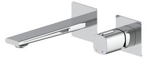Bateria umywalkowa podtynkowa GranMaster EVELO Chrom z korkiem 1 szt