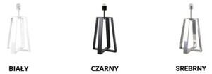 Lampka nocna na biurko lampa biurkowa LED z abażurem walec 40cm WENIS
