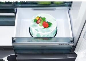 Lodówka SHARP SJ-GP780D-BK Side by Side No Frost 183cm 4D ION Plasmacluster Czarne szkło