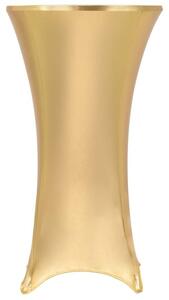 Dwa obrusy elastyczne, 80 cm, złote
