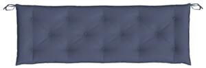 Poduszka na ławkę ogrodową, granat, 150x50x7 cm, tkanina oxford