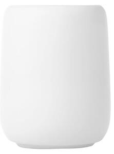 Ceramiczny kubek na szczoteczki SONO, white biały