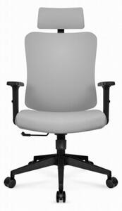 Fotel HELL'S CHAIR HC-1041 Szary