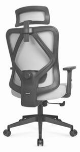 Fotel HELL'S CHAIR HC-1041 Szary