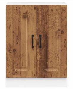 Szafka pod zlewozmywak, kalmar, stare drewno, 60x46x81,5 cm