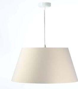 Lampa wisząca dzwon z abażurem ecru - S408-Ohra