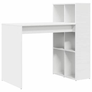 Biurko biaÅy 108 x 55 x 103.5 cm materiaÅ drewnopochodny