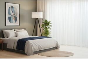 Lampa podłogowa trójnóg czarny Light Home LH Juta 1xE27 45cm abażur walec biały