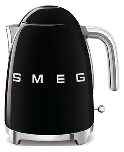 Czarny czajnik elektryczny ze stali nierdzewnej 1,7 l Retro Style – SMEG
