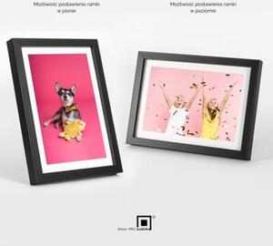 Czarna ramka na zdjęcia w rozmiarze 15x21 cm LUCA®