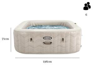 Jacuzzi ogrodowe dmuchane Intex 28472NP 196x196x71 cm 6-osobowe