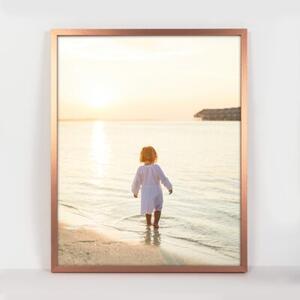 Ramka na zdjęcia 40x50 cm rama MDF ramki do zdjęć 50x40 cm kolor miedziany FRAMAI®