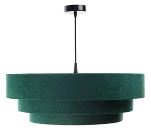 Zielona lampa wisząca glamour nad stół - S441-Vilda