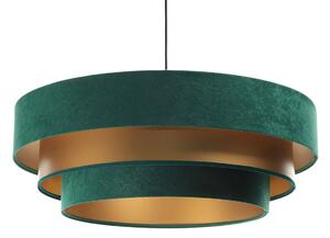 Zielono-złota trzywarstwowa lampa wisząca - S442-Mantra