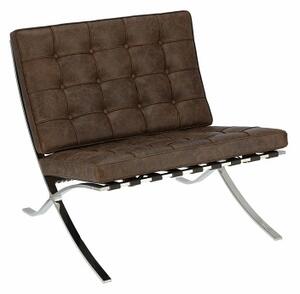 D2.Design Fotel Ba1 Salon/Przedpokój /Biuro/Pracownia Nowoczesny/Awangardowy Brązowy