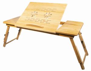 Bambusowy składany stolik pod laptopa - Westi