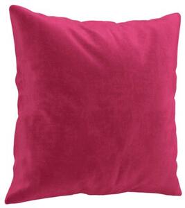Sofa 2-osobowa z poduszkami, winna czerwieÅ, 120 cm, aksamit