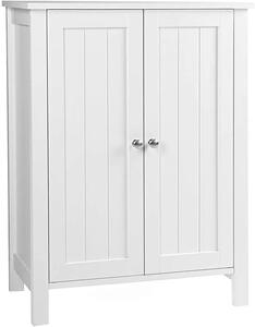 Biała klasyczna szafka łazienkowa stojąca - Albis 3X