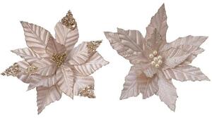 Komplet ozdób choinkowych Poinsettia, 2 elem