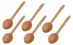 ČistéDřevo Łyżka drewniana 16 cm – 6 szt. w opakowaniu
