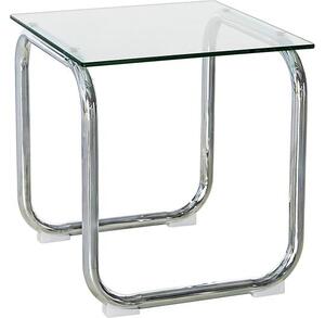 Stolik pomocniczy ze szklanym blatem Lulu