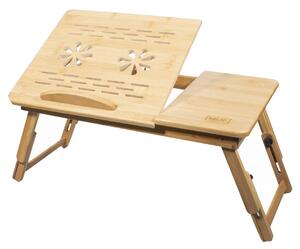Bambusowy stolik pod laptopa z regulacją wysokości - Modero 3X