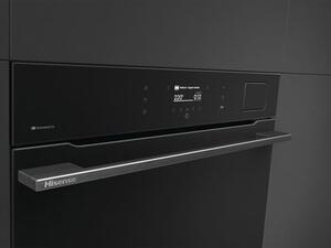 Piekarnik HISENSE BAS614P8B Elektryczny parowy Czarny A+