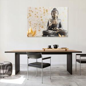 Obraz Na Płótnie Budda Beżowy Do Sypialni Salonu 60x40