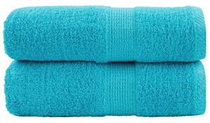 Ręczniki toaletowe premium solund 2 szt. turkusowe 30x30 cm 600 GSM
