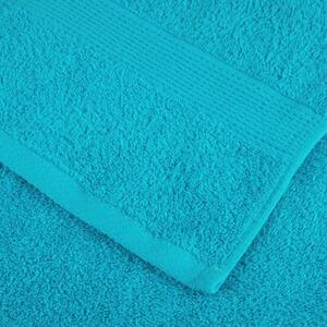 Ręczniki toaletowe premium solund 2 szt. turkusowe 30x30 cm 600 GSM