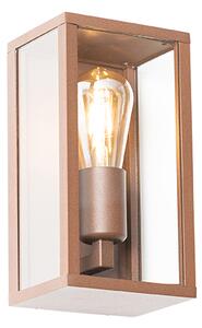 Zewnetrzna Industriële wandlamp roestbruin 26 cm IP44 - Charlois Oswietlenie zewnetrzne