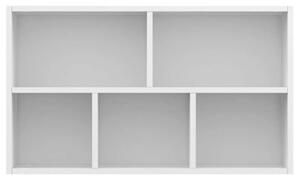 Regał na książki/szafka, biały, 50x25x80 cm