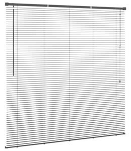 Żaluzja wenecka pvc srebrnoszara 150 x 140 cm