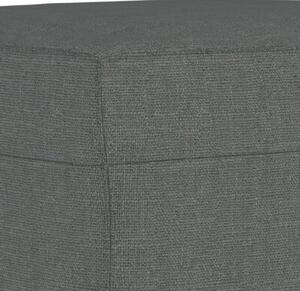 Sofa 3-osobowa z podnÃ³Å¼kiem, ciemnoszary, 180 cm, tkaninÄ