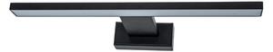 Czarny kinkiet łazienkowy - N018-Cortina 7W 30x11x4 cm