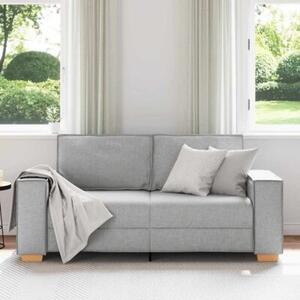 Sofa 2-osobowa cloud grey 180x78x84 cm tkanina