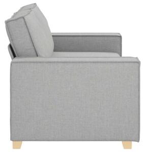 Sofa 2-osobowa cloud grey 180x78x84 cm tkanina