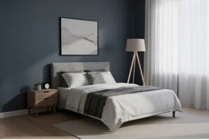 Lampa podłogowa trójnóg naturalny Light Home LH Len 1xE27 44cm abażur stożek jasny beżowy L02